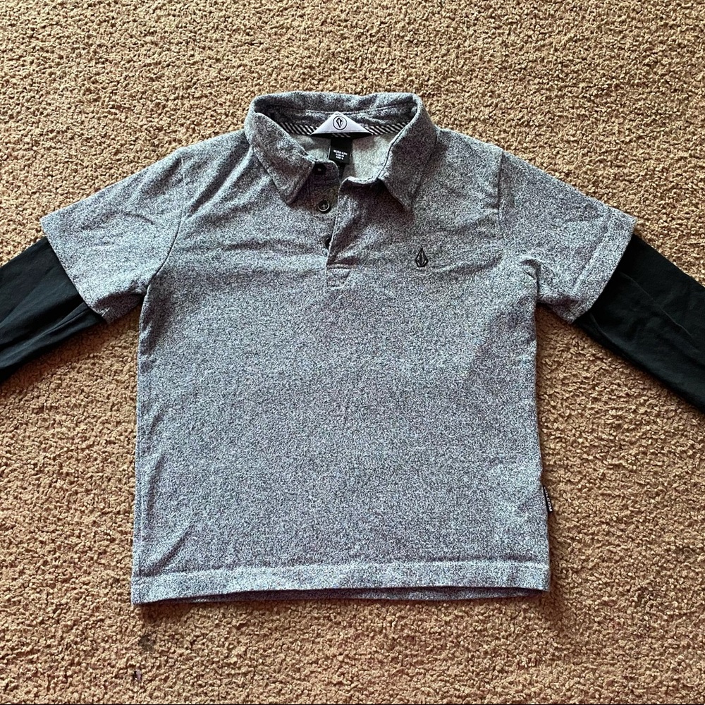 Volcom long sleeved polo